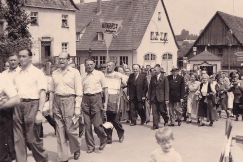 Festzug Nürnberger Thurnauer, 1953  (Irmgard Will)